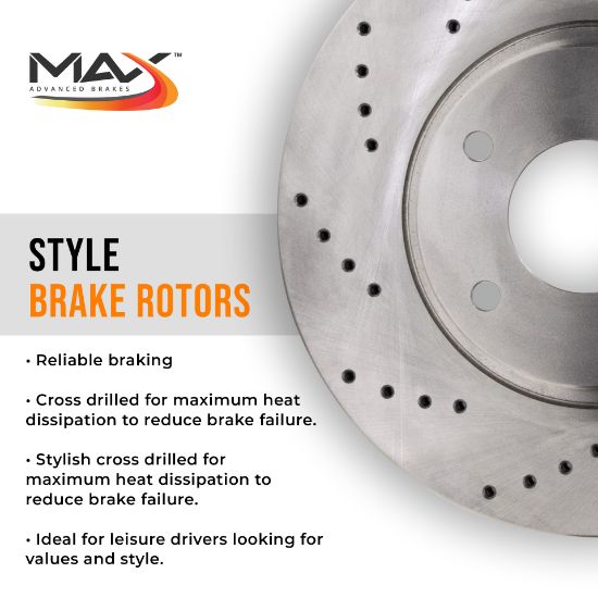 Picture of STYLEMAX SERIES Front BRAKE ROTORS