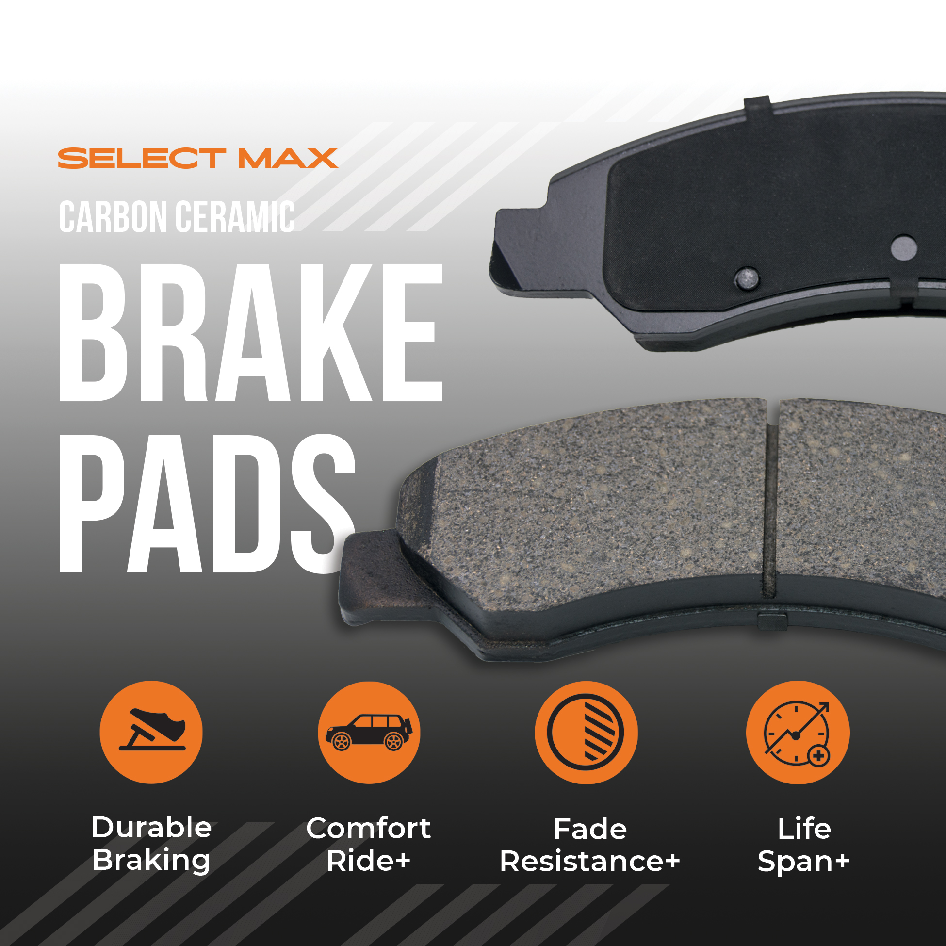 Front Brake Rotors And Ceramic Pads Kit For Ford Focus 2012-2018 & Volvo C30 S40 – 298mm Vented, Direct Fit (YXPCARS)